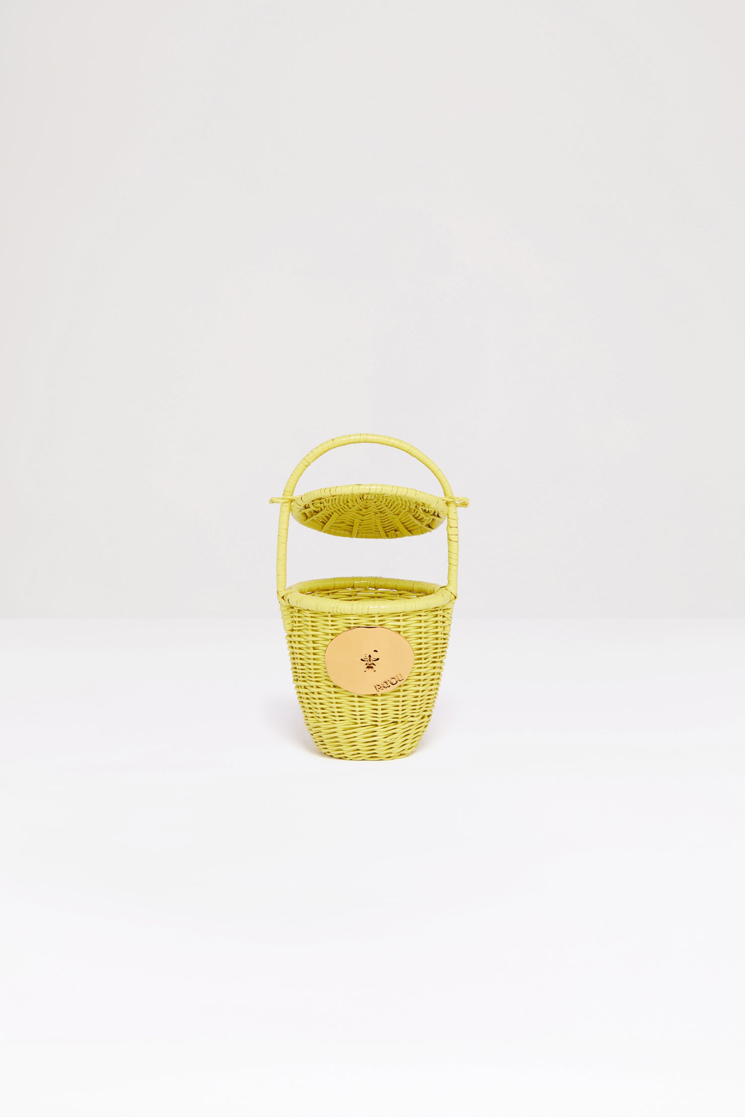 Patou AC003 sac seau osier absinthe taille unique