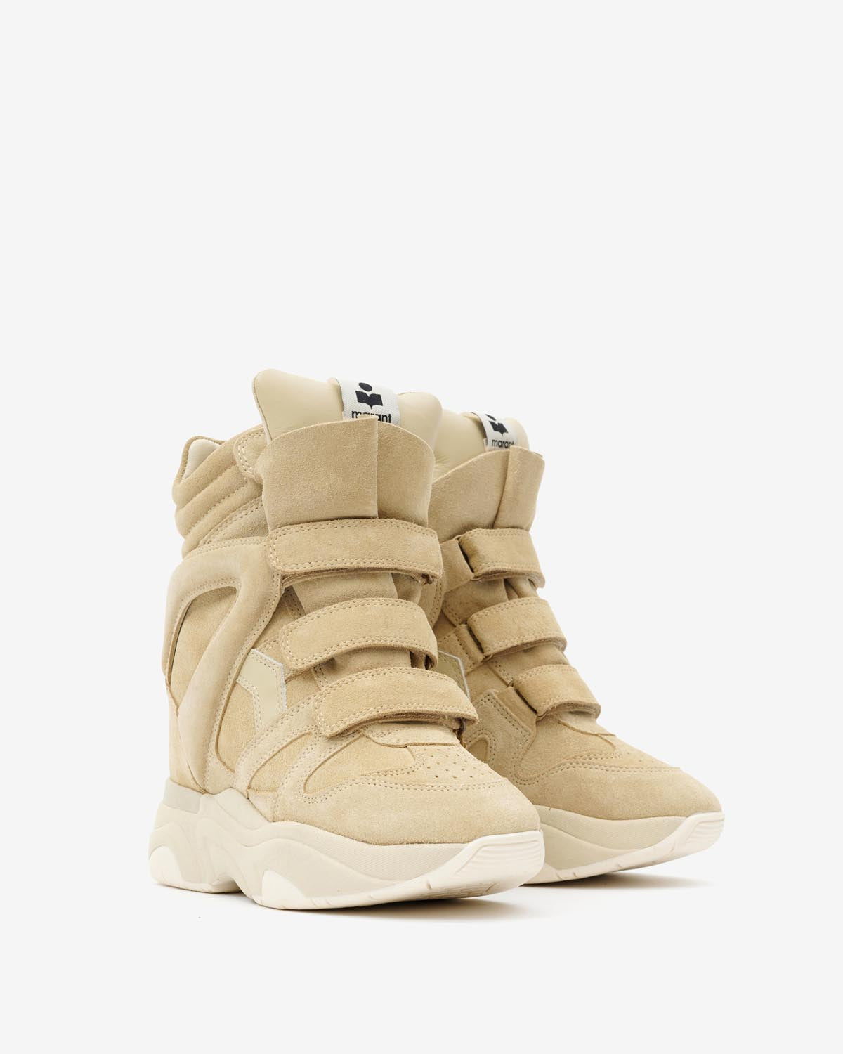 Isabel Marant Balskee BK0491-00M029S baskets beige cuir