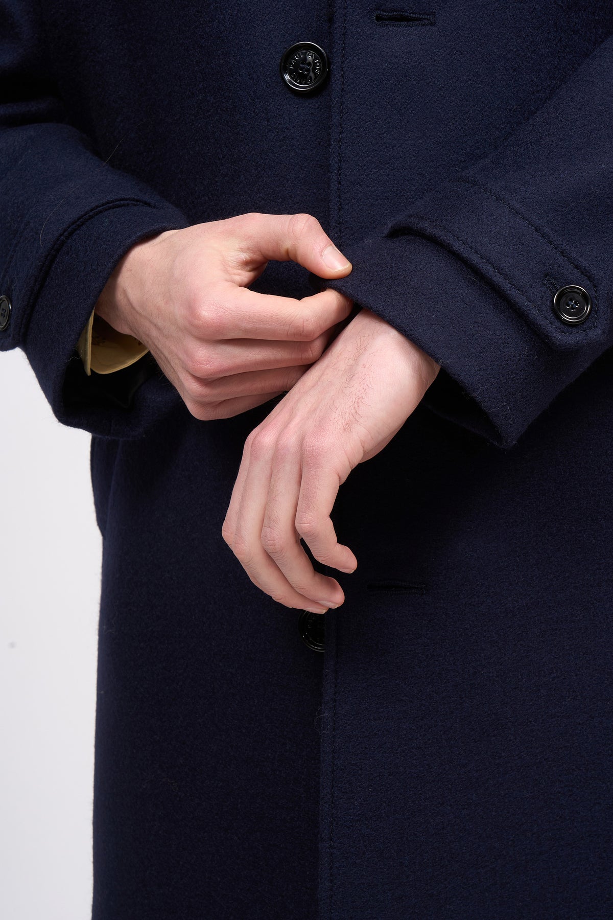 Paul & Joe Simone manteau long laine feutrée