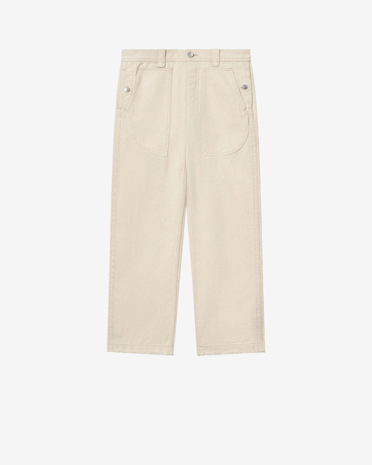Isabel Marant Ermina pantalon serge coton écru