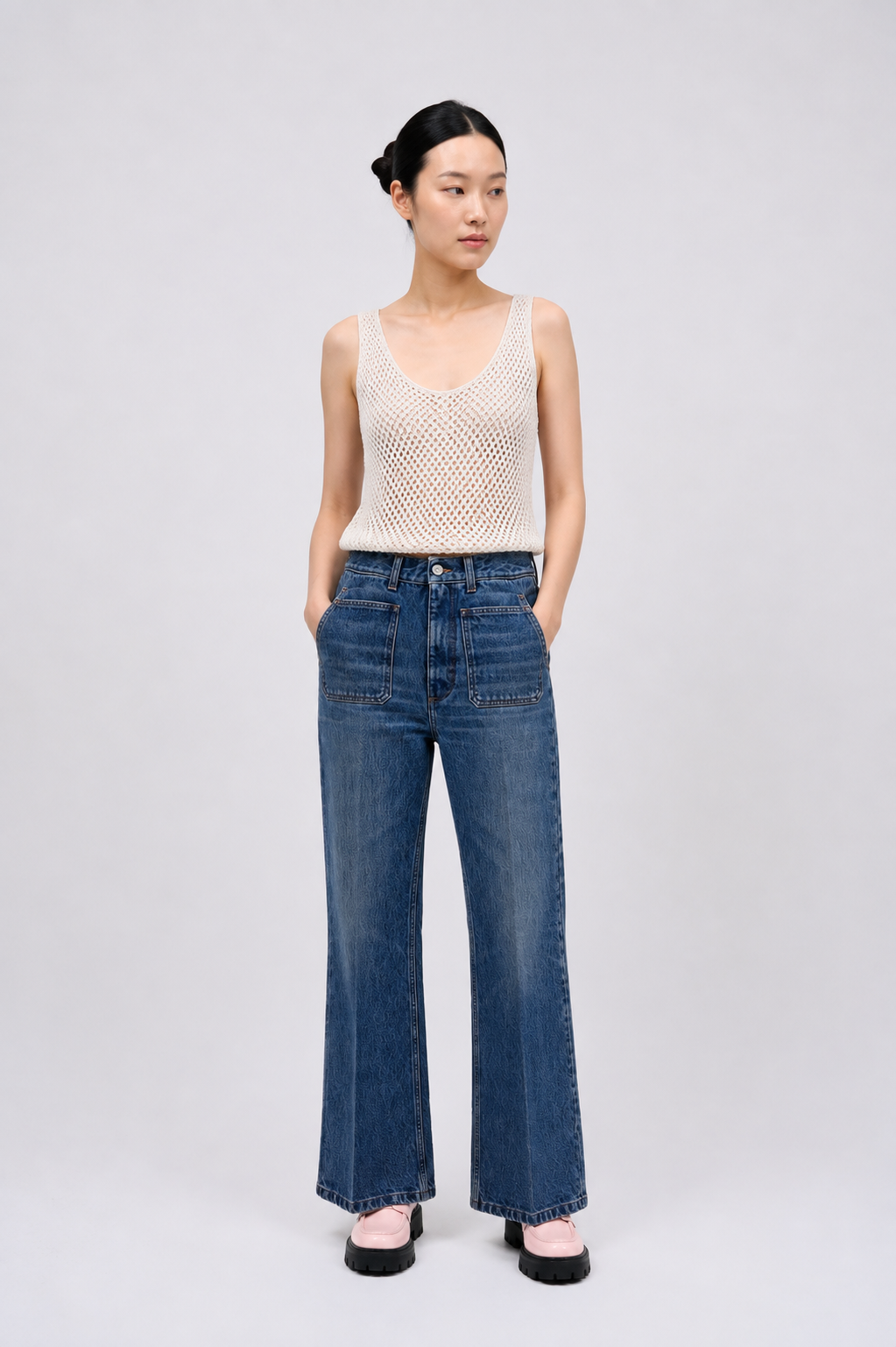 Paul & Joe Tailoring Woodstock jean évasé taille haute Jeans