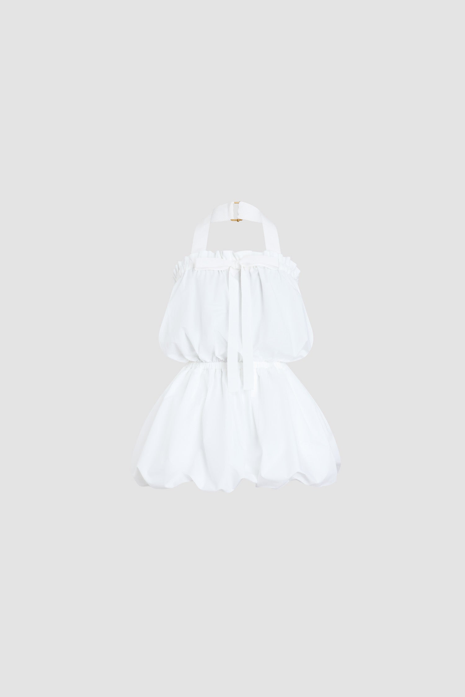 Patou E26DR2450017001W robe bustier coton blanc 36