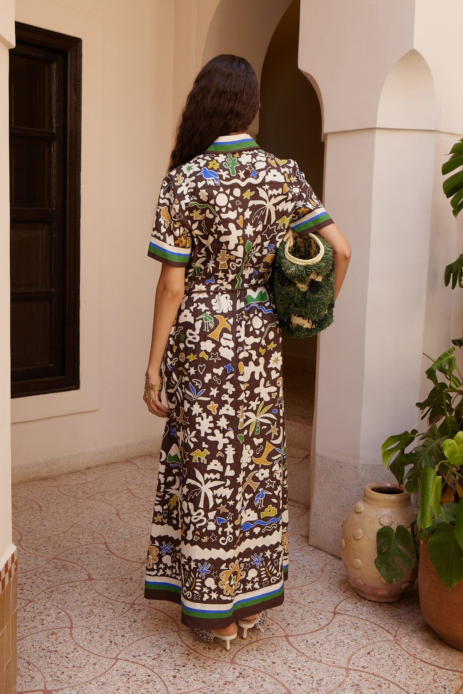 Alemäis Maroc Shirtdress robe chemise midi lin