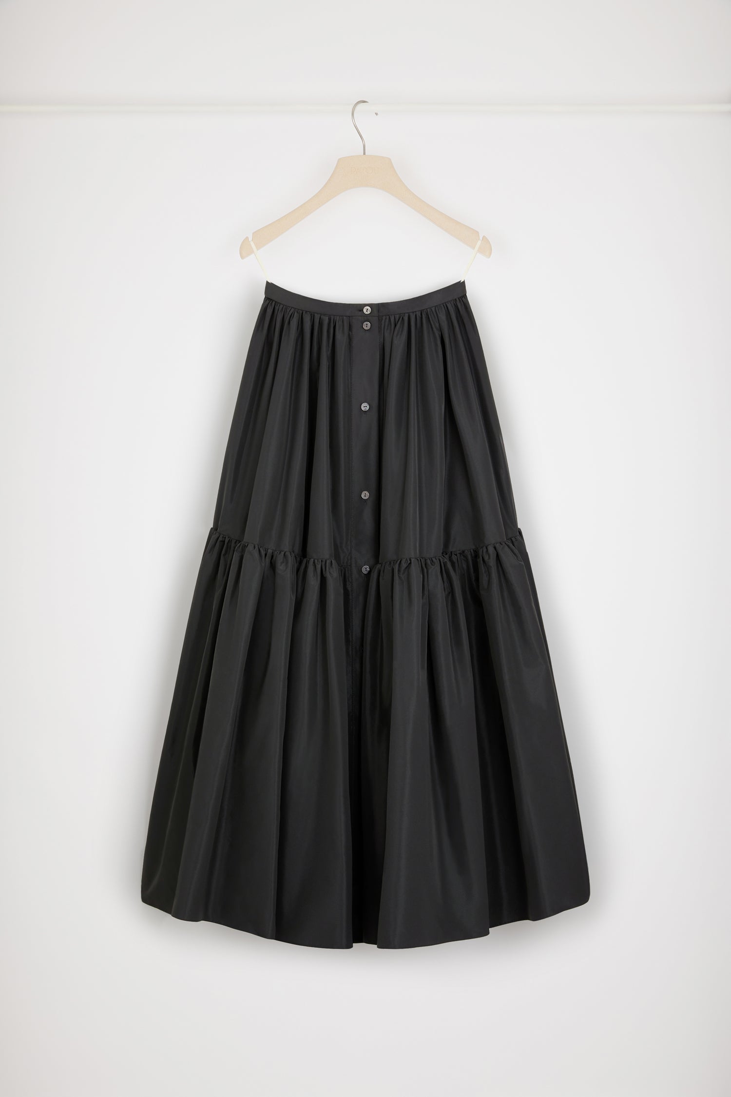 Patou SK0480011999B jupe midi faille noire 38