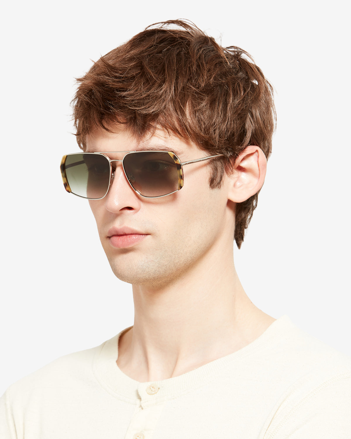 Isabel Marant Willo IM0261S-D2L02L lunettes soleil havane vert