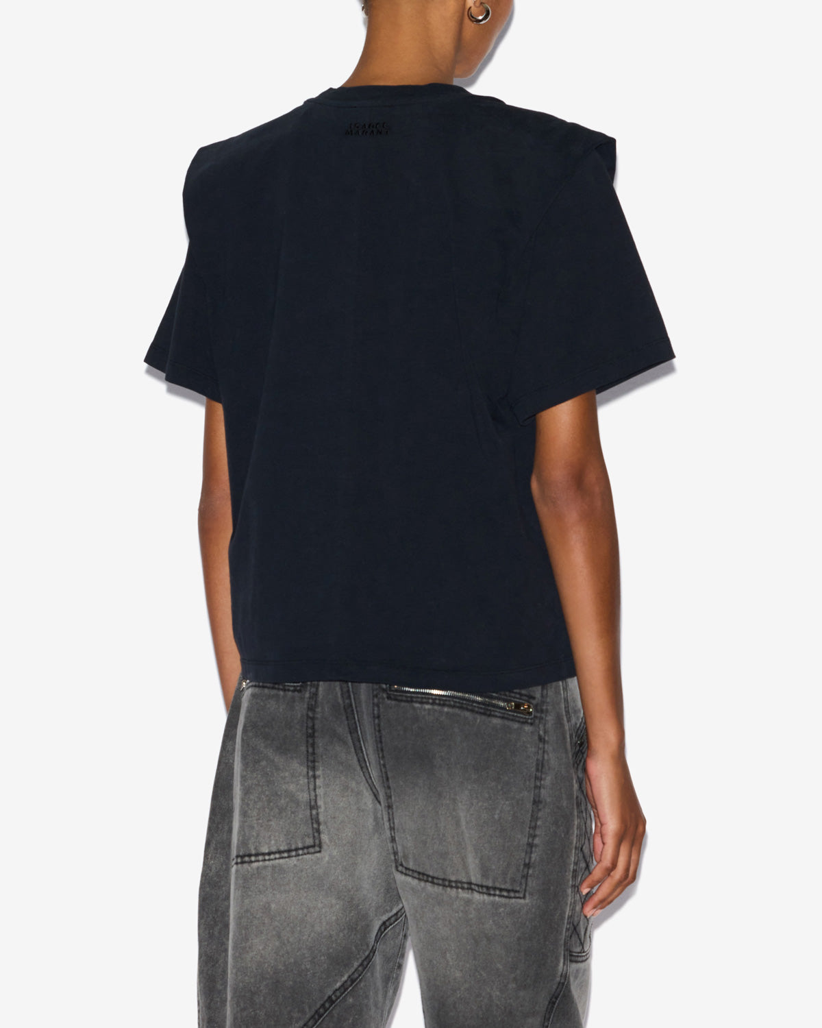 Isabel Marant Zelitos t-shirt noir coton ample