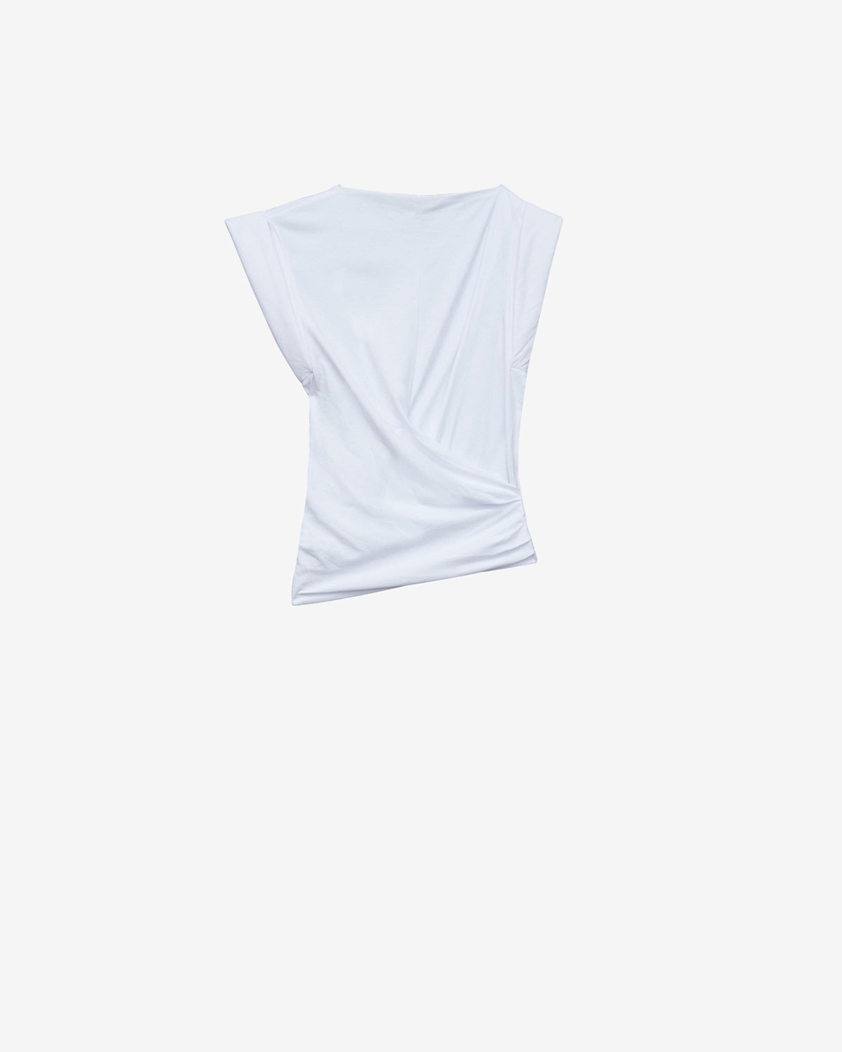 Isabel Marant Maisan t-shirt blanc coton col bateau