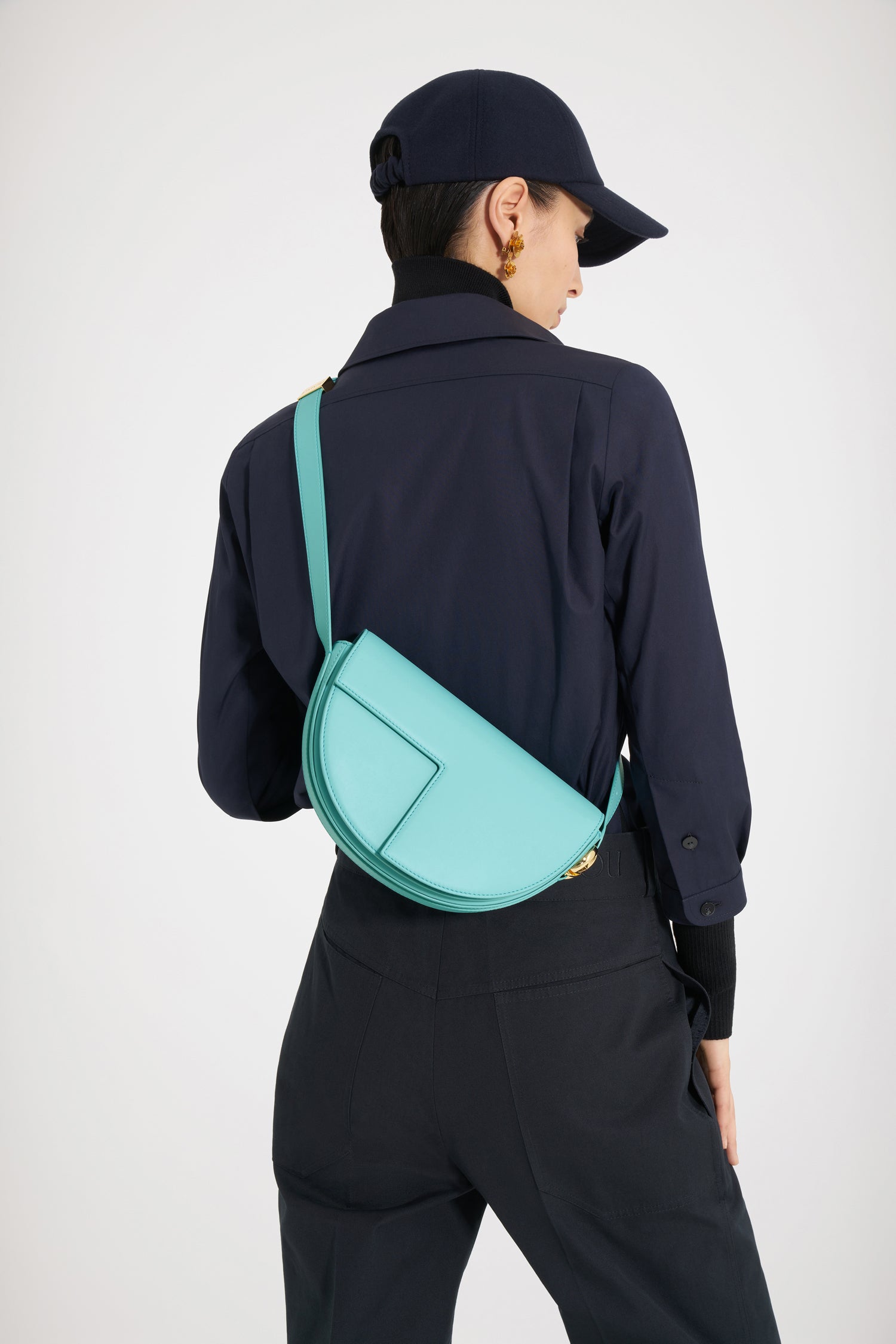 Patou sac H22BA0015002702G Water Green cuir Le Patou