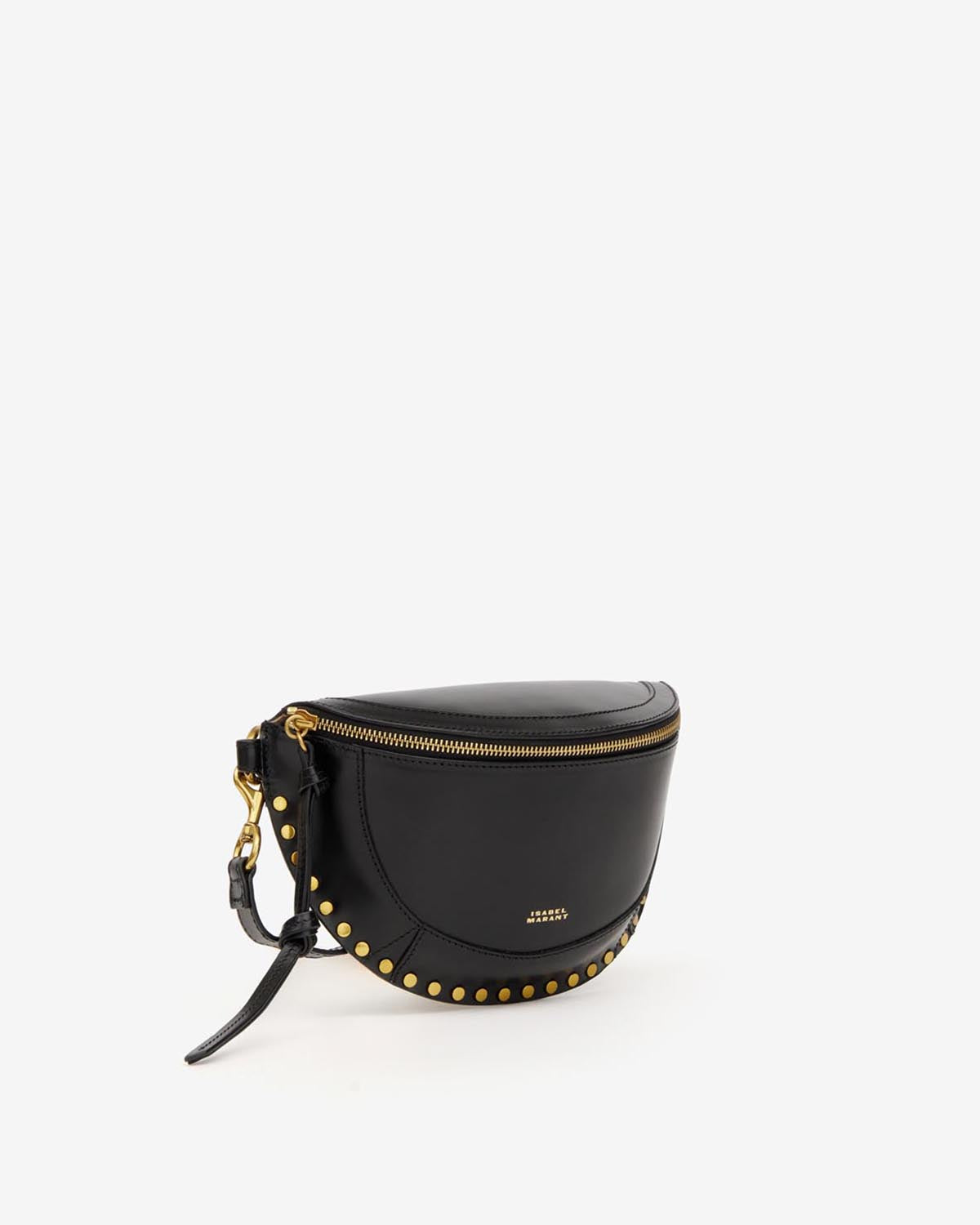 Isabel Marant Skano sac banane cuir noir