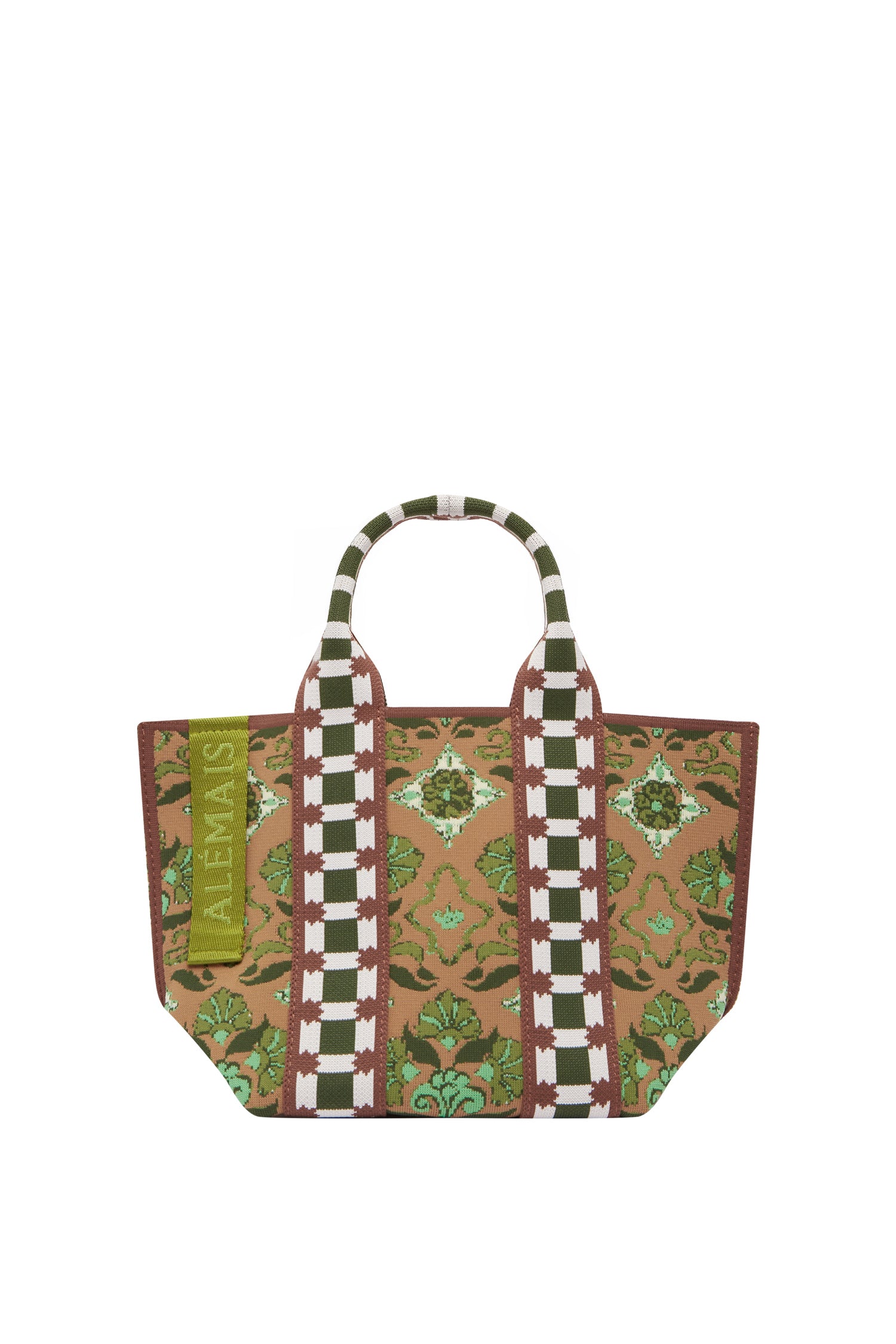 Alemäis Cece Jacquard sac mini tote recyclé