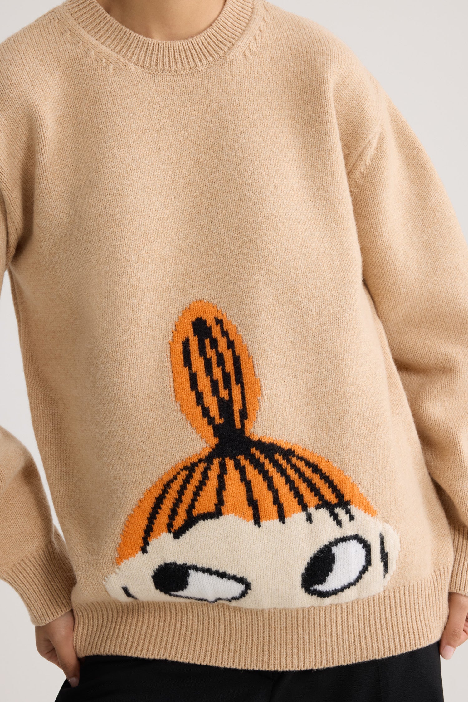 Patou Knitwear pull KN309 Little My beige laine