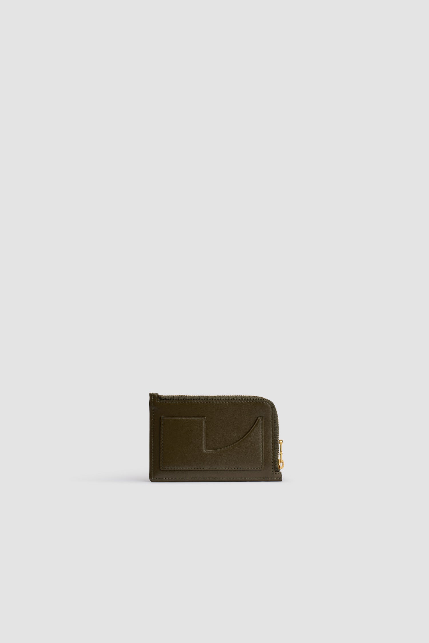 Patou SL0055002752W porte-cartes cuir vert mousse
