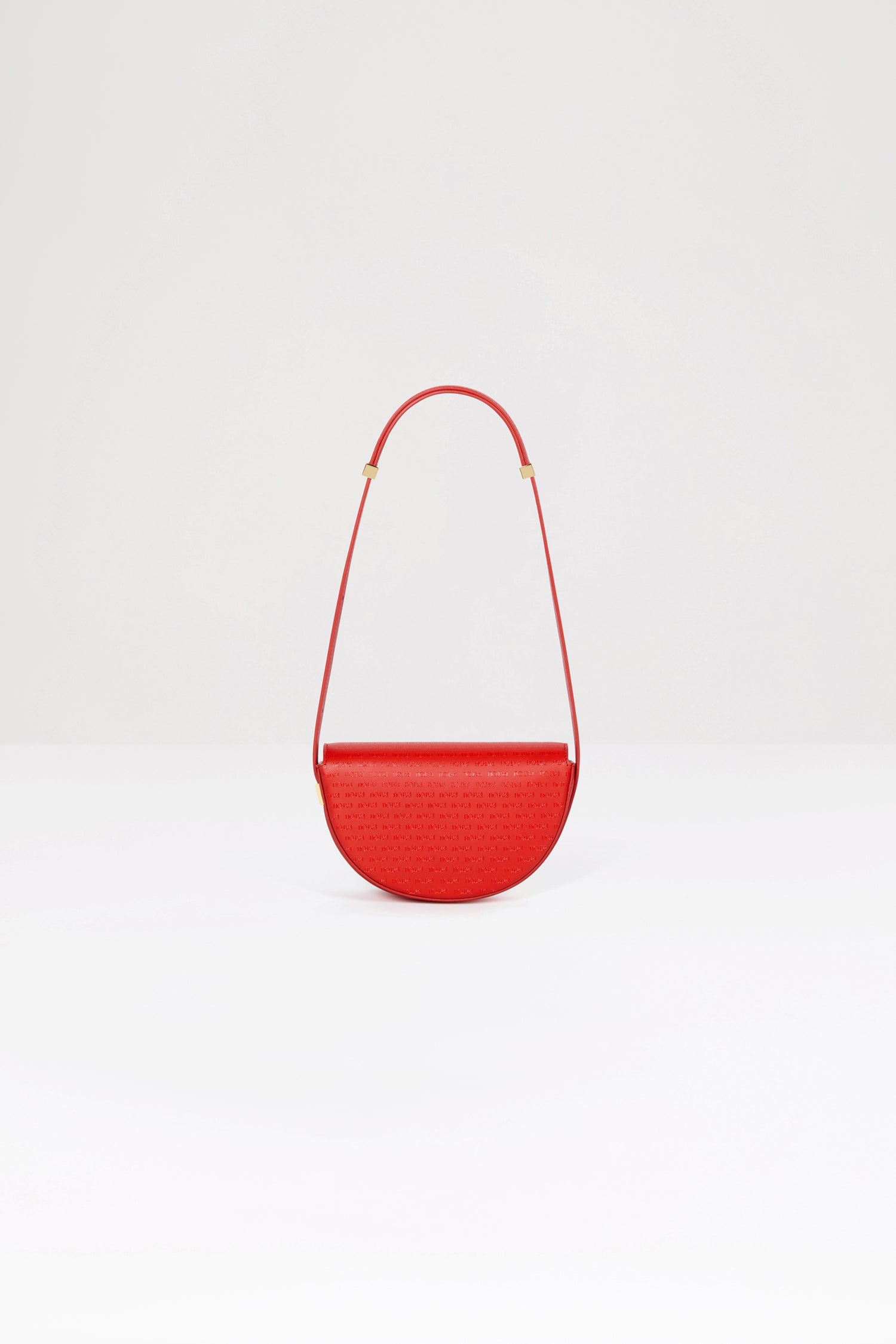 Patou Bags H23BA00350275104 sac Le Petit Patou cuir rouge