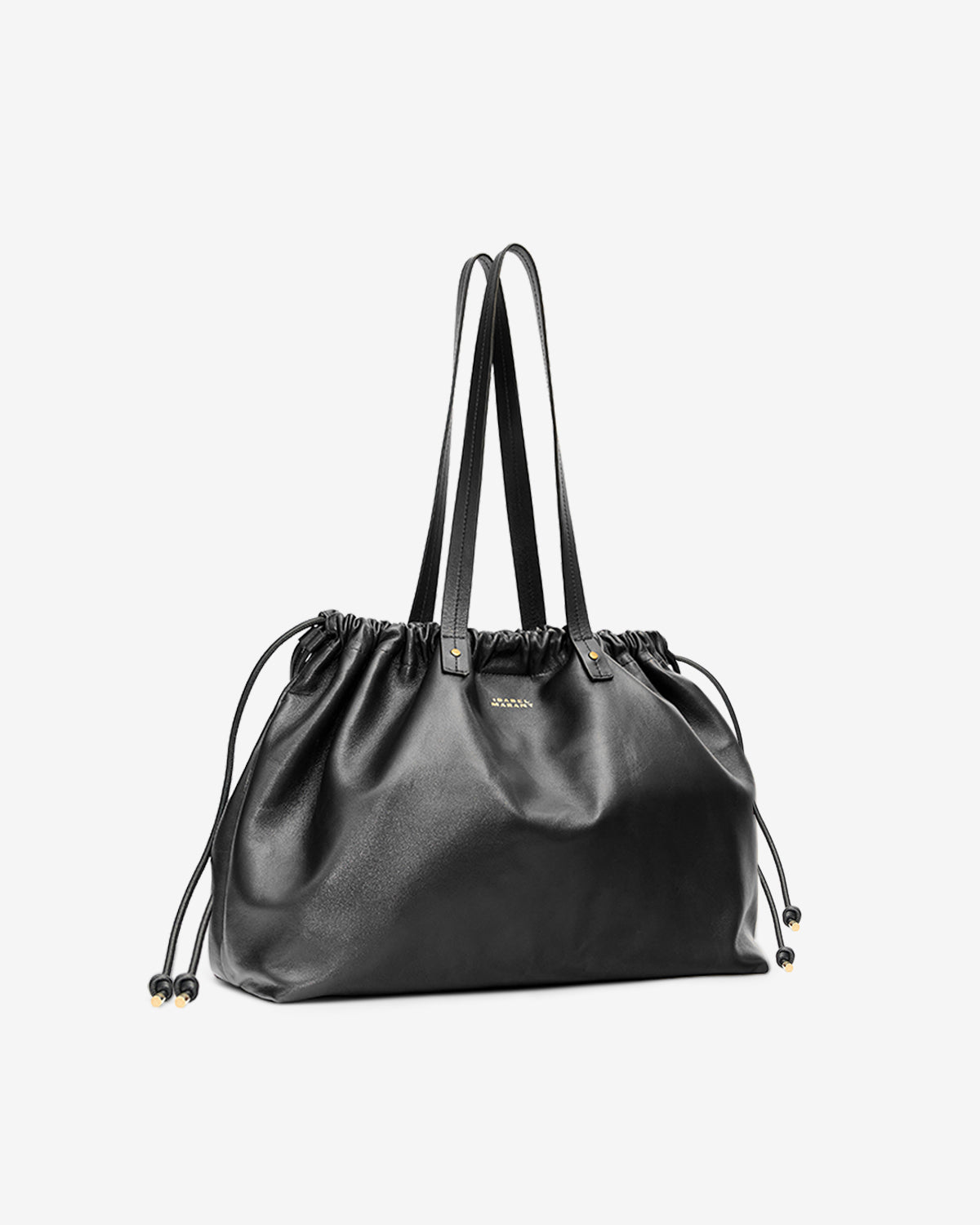 Isabel Marant Silven cabas cuir agneau noir 40 cm
