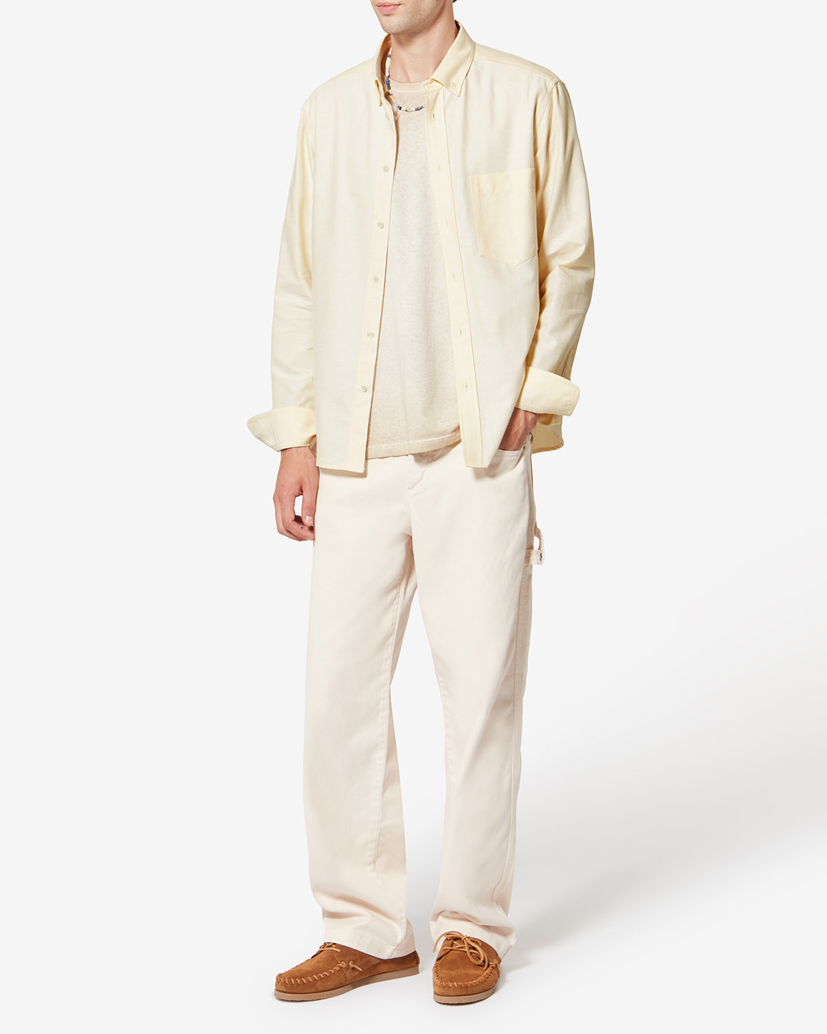 Isabel Marant Jasolo CH0041HA chemise jaune coton bio