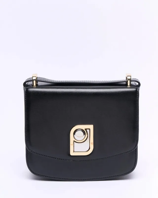 PAUL & JOE Jeanne petit sac cuir lisse noir 18 cm