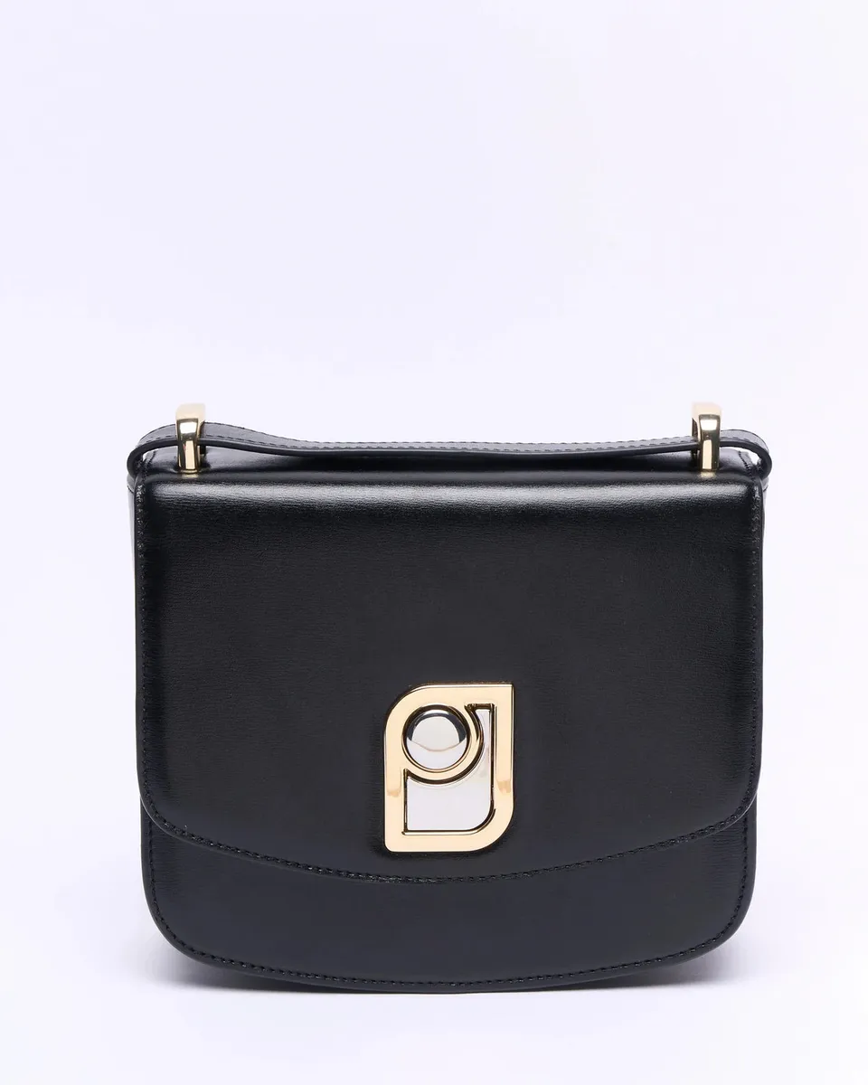 PAUL & JOE Jeanne petit sac cuir lisse noir 18 cm