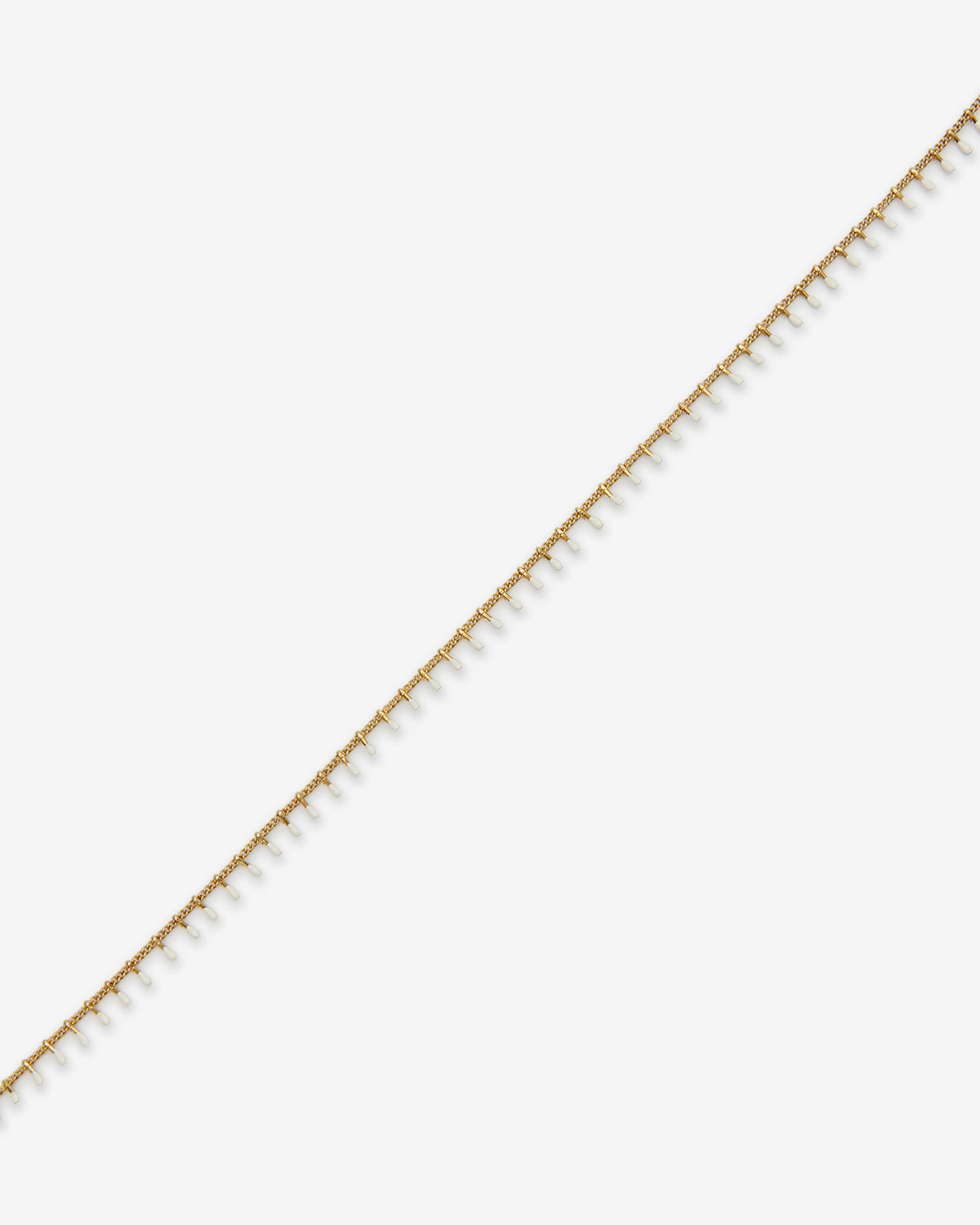 Isabel Marant Casablanca CO0001FA collier doré écru
