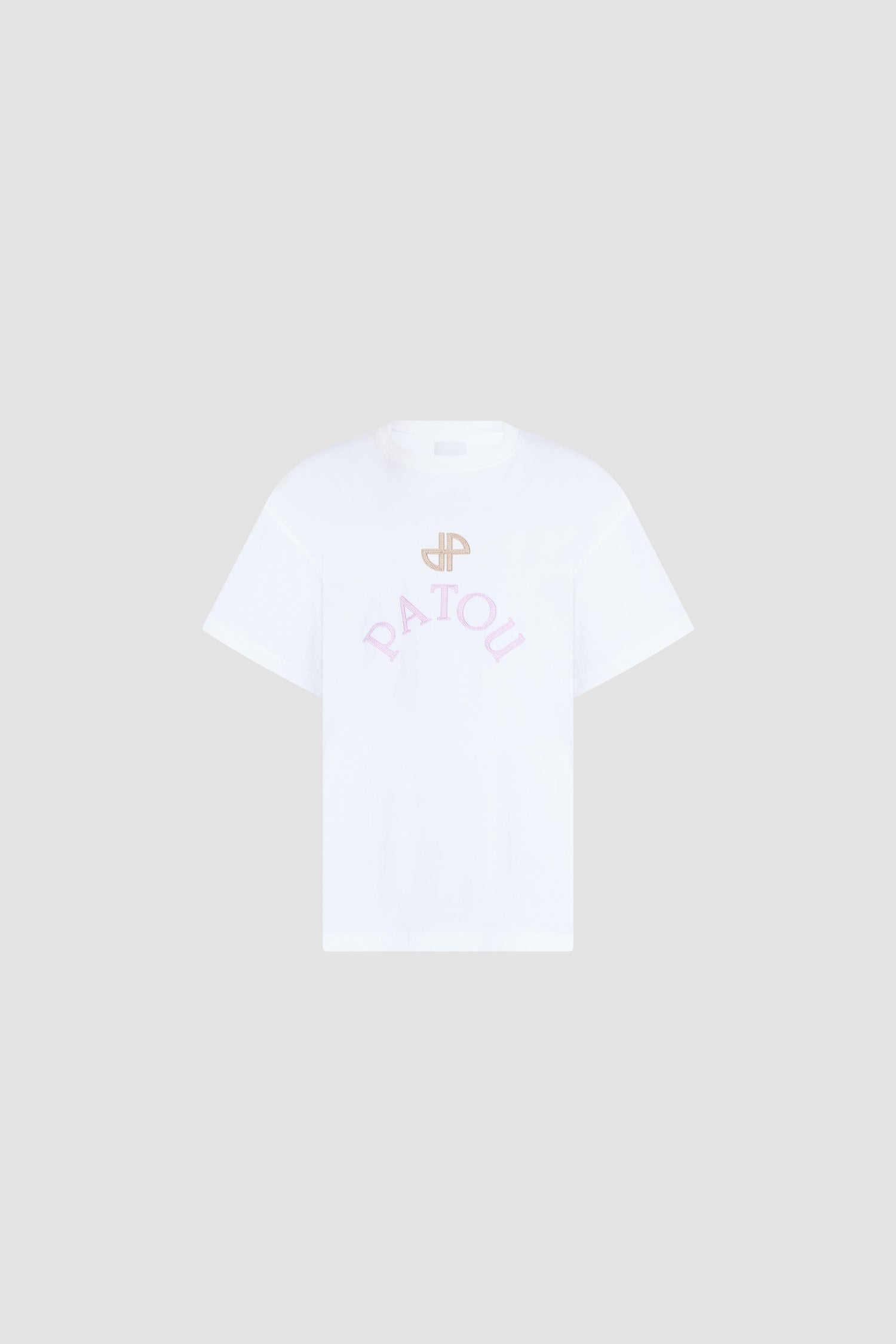 Patou T-Shirts P26JE2059990001W T-shirt blanc oversize coton