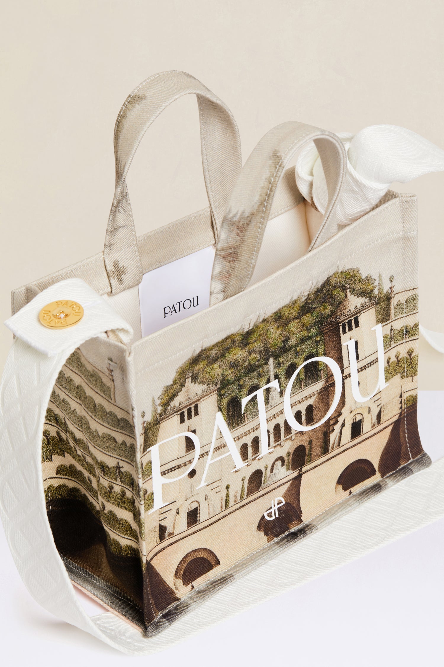 Patou Bags P22AC02500765040 tote coton Amour Island