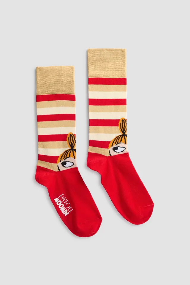 Patou AC128 chaussettes Little My rayures coton