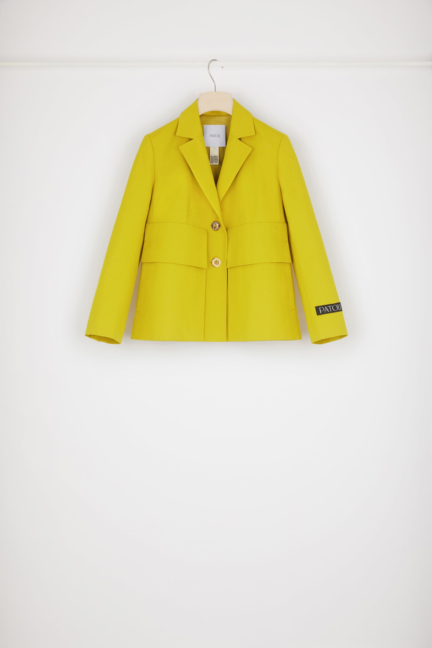 Patou JA025 veste box coton bio Absinthe 34-44