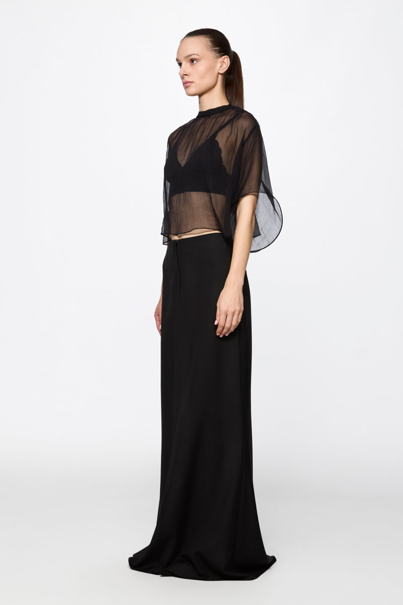 ATU Body Couture Tops and Jackets Top Noir Soie S/M