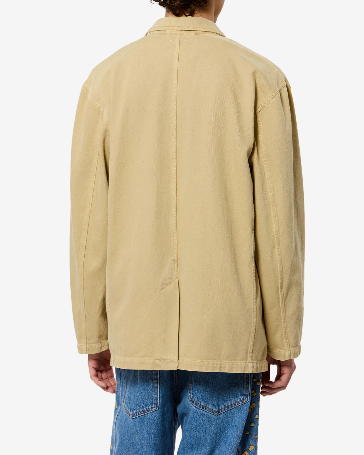 Isabel Marant Kastan veste denim coton jaune