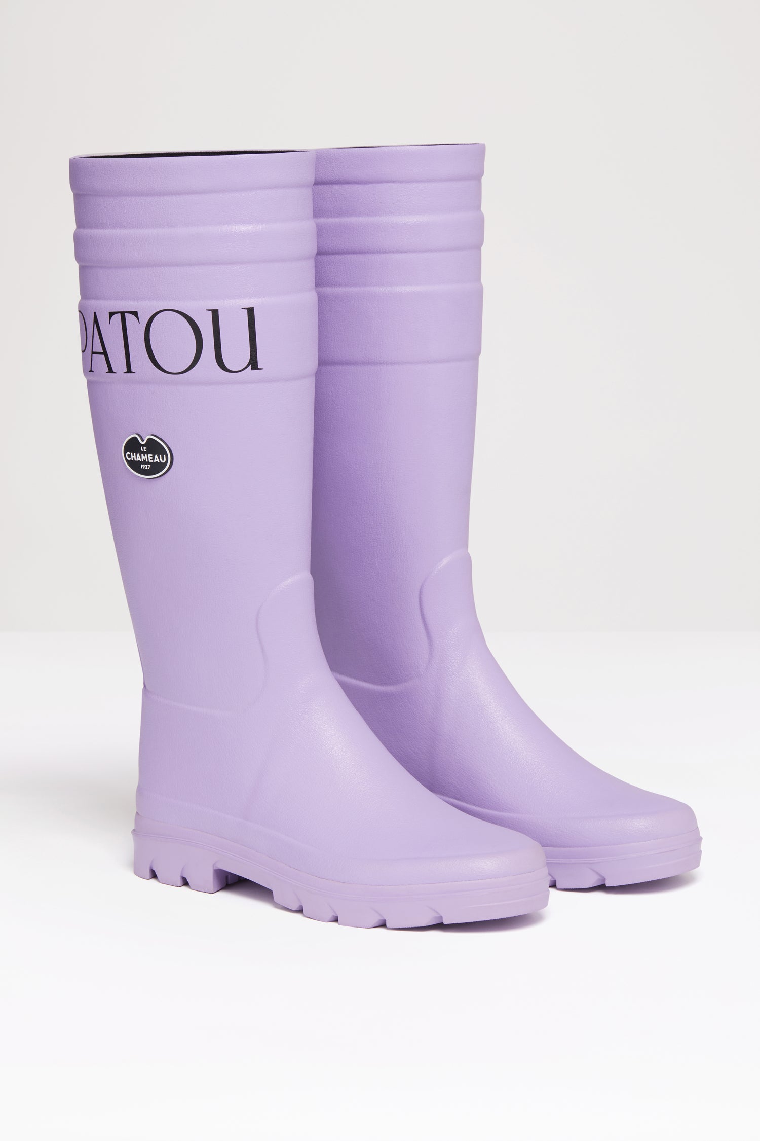 Patou FO009 bottes caoutchouc Le Chameau lilas