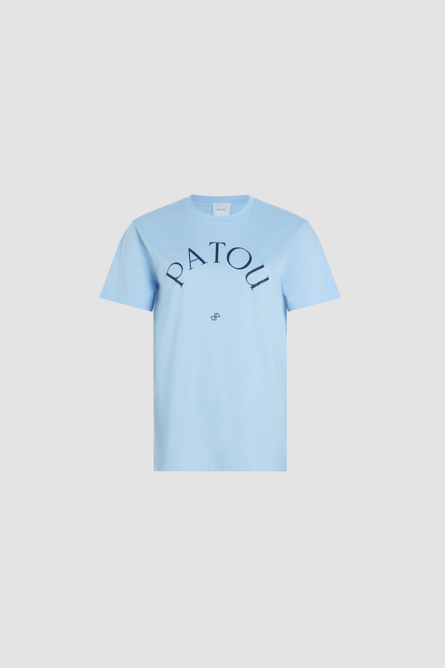 Patou JE1369999637B t-shirt coton bio bleu skylight logo