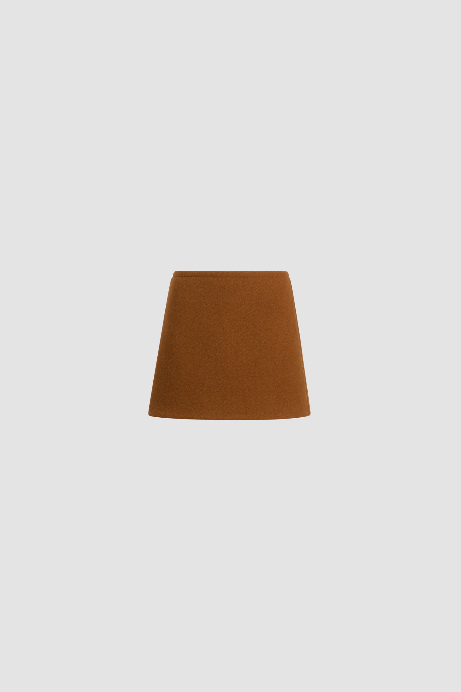 Patou SK086 mini jupe trapèze Mahogany 34-44
