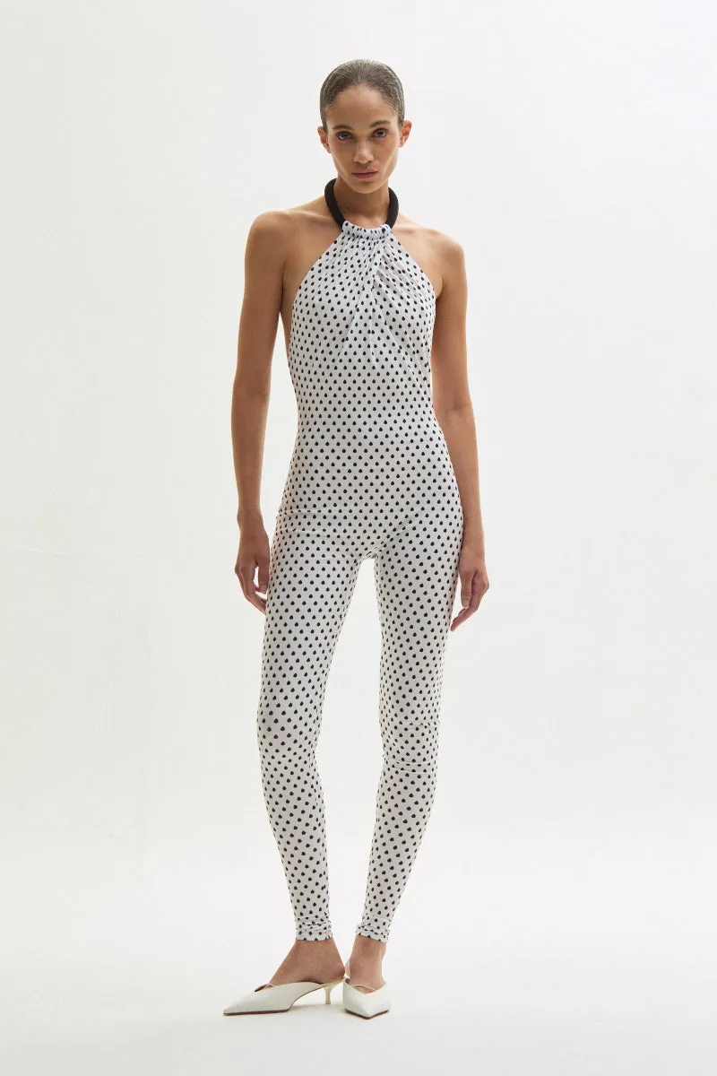 ATU Body Couture Teardrop combinaison blanche motif larmes S