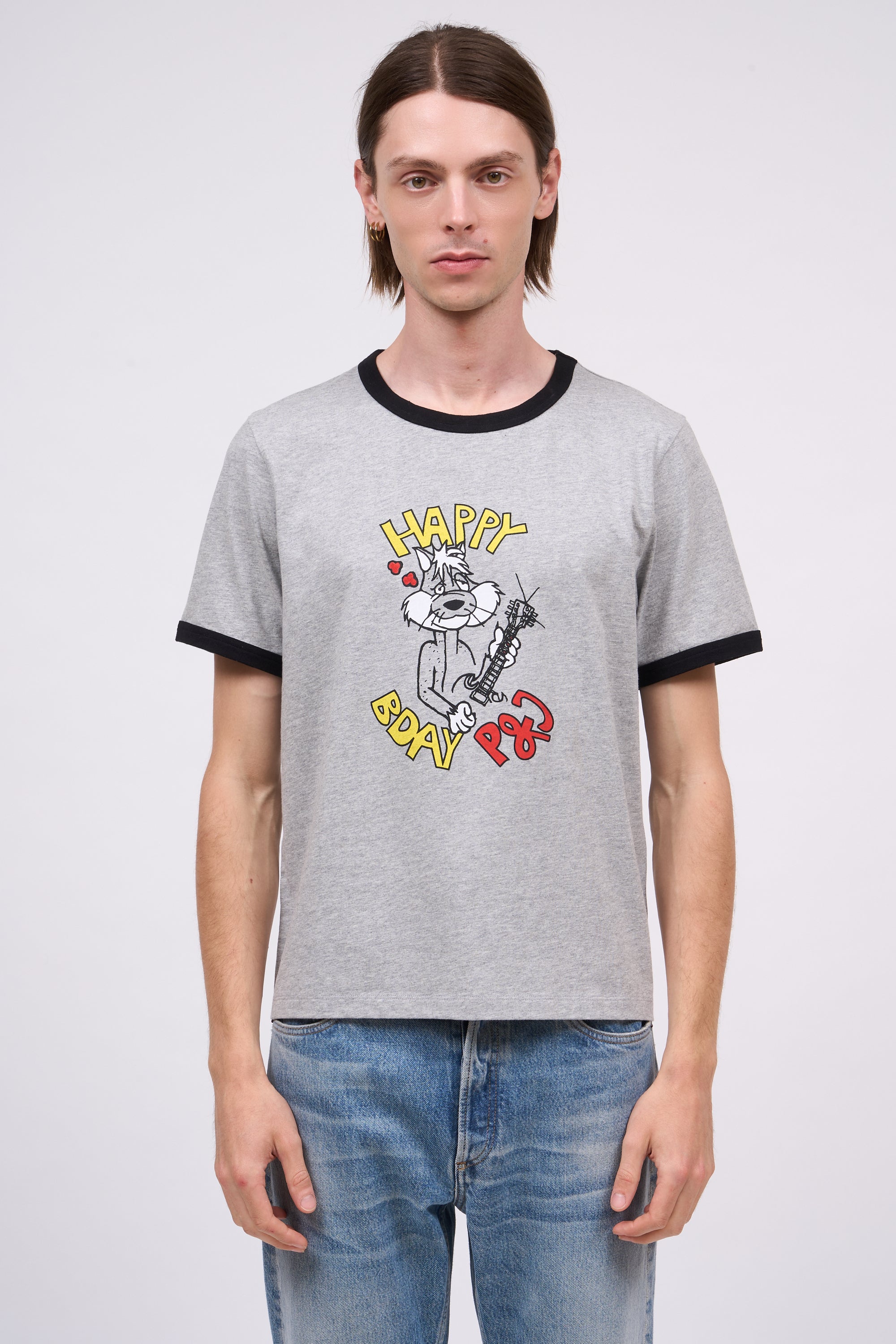 Paul & Joe Happy Birthday t-shirt coton gris S