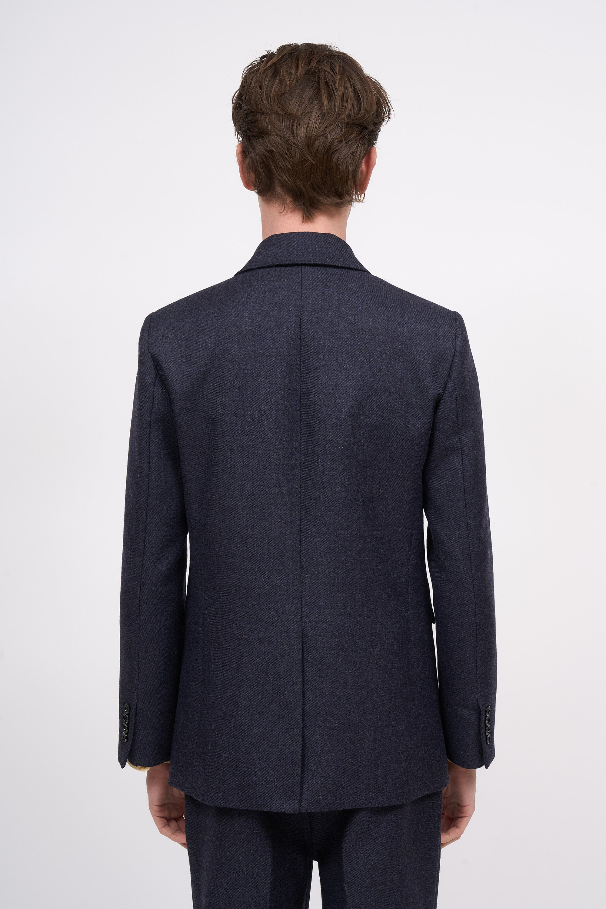 Paul & Joe Benoit veste twill laine navy chamois