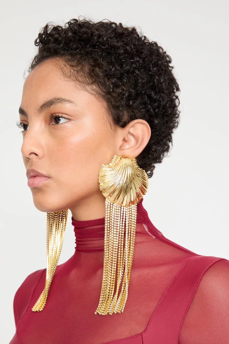 ATU Body Couture Gold Venus Earrings boucles dorées U