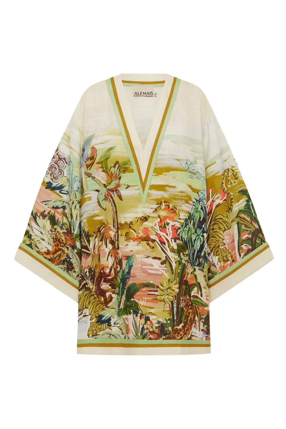 Alemäis Jungle Boogie Mini Robe lin poches