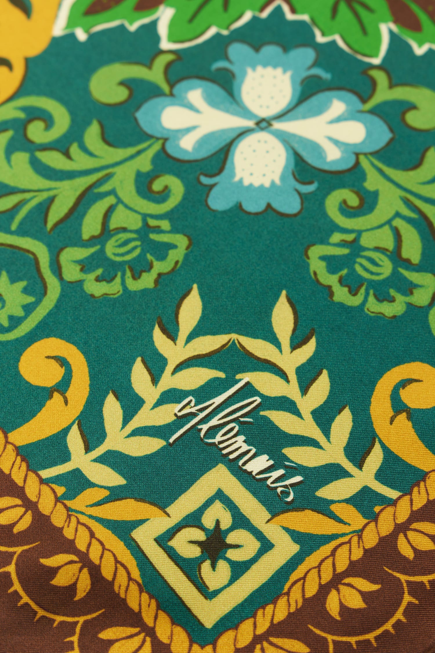 Alemaïs Florence foulard carré soie imprimé taille unique