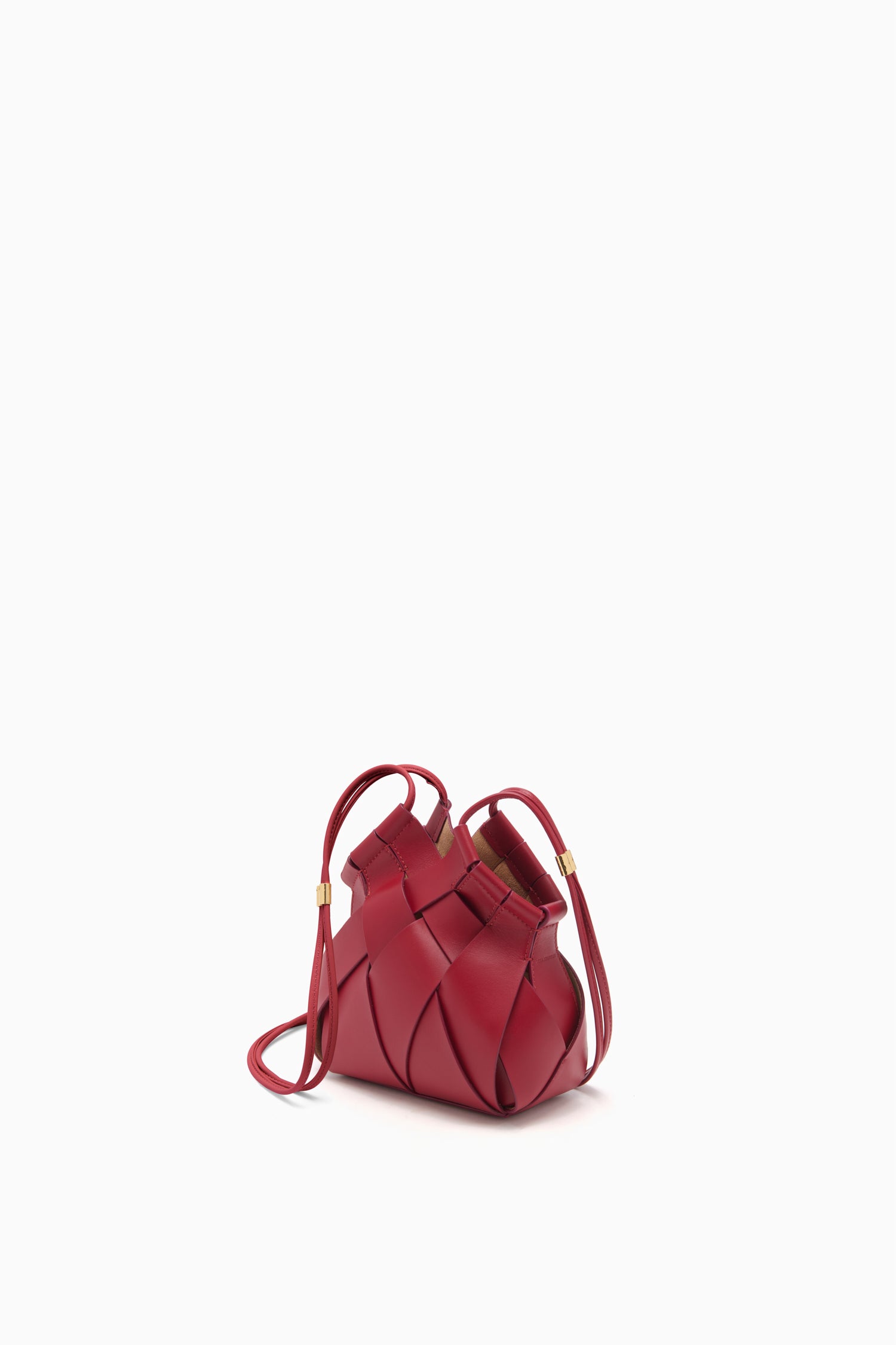 Ulla Johnson Charlotte Crossbody Sac Claret Cuir Agneau