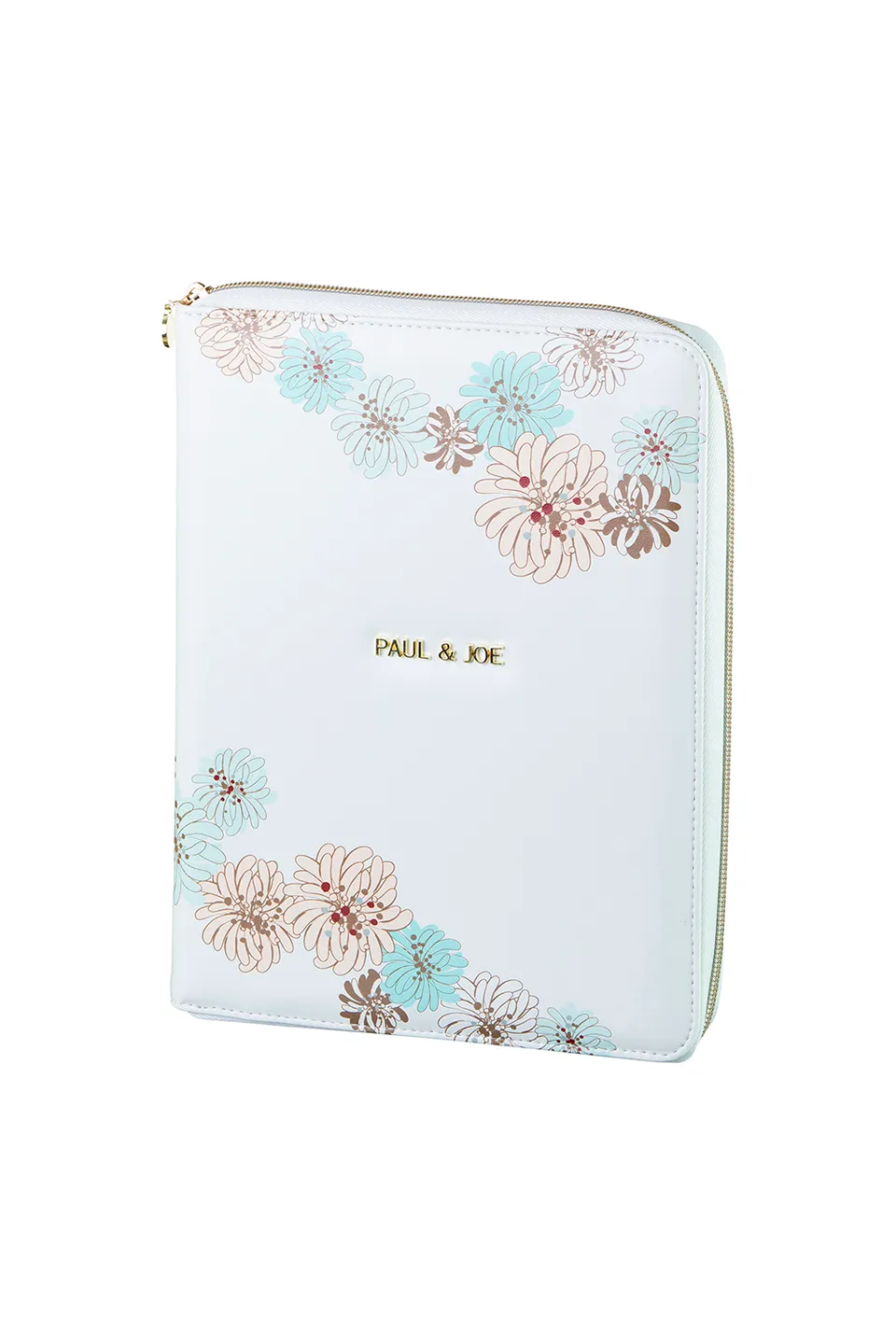 Paul & Joe pochette tablette blanche Chrysanthème 270 mm