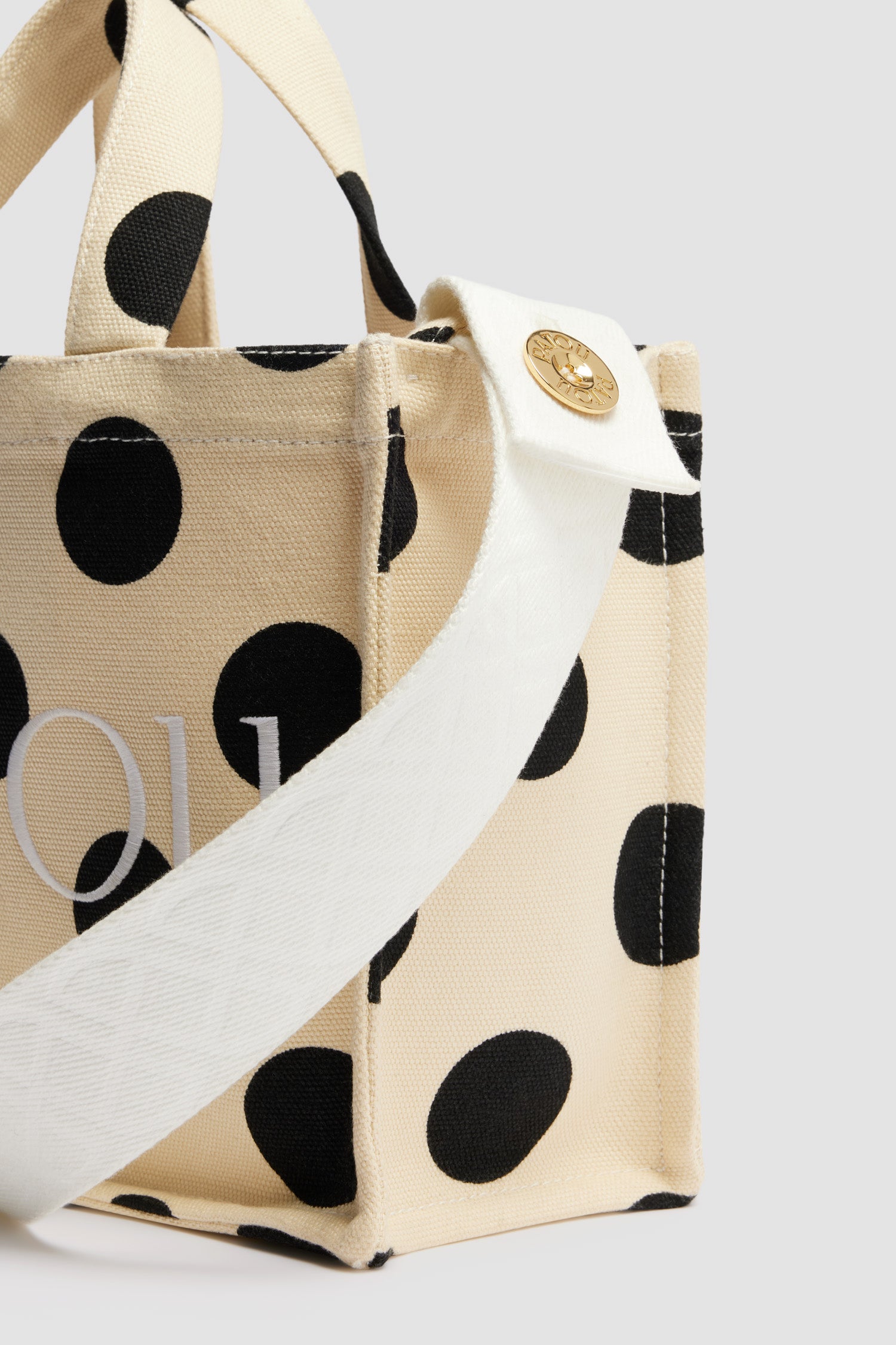 Patou AC044 tote toile coton Angora Dots