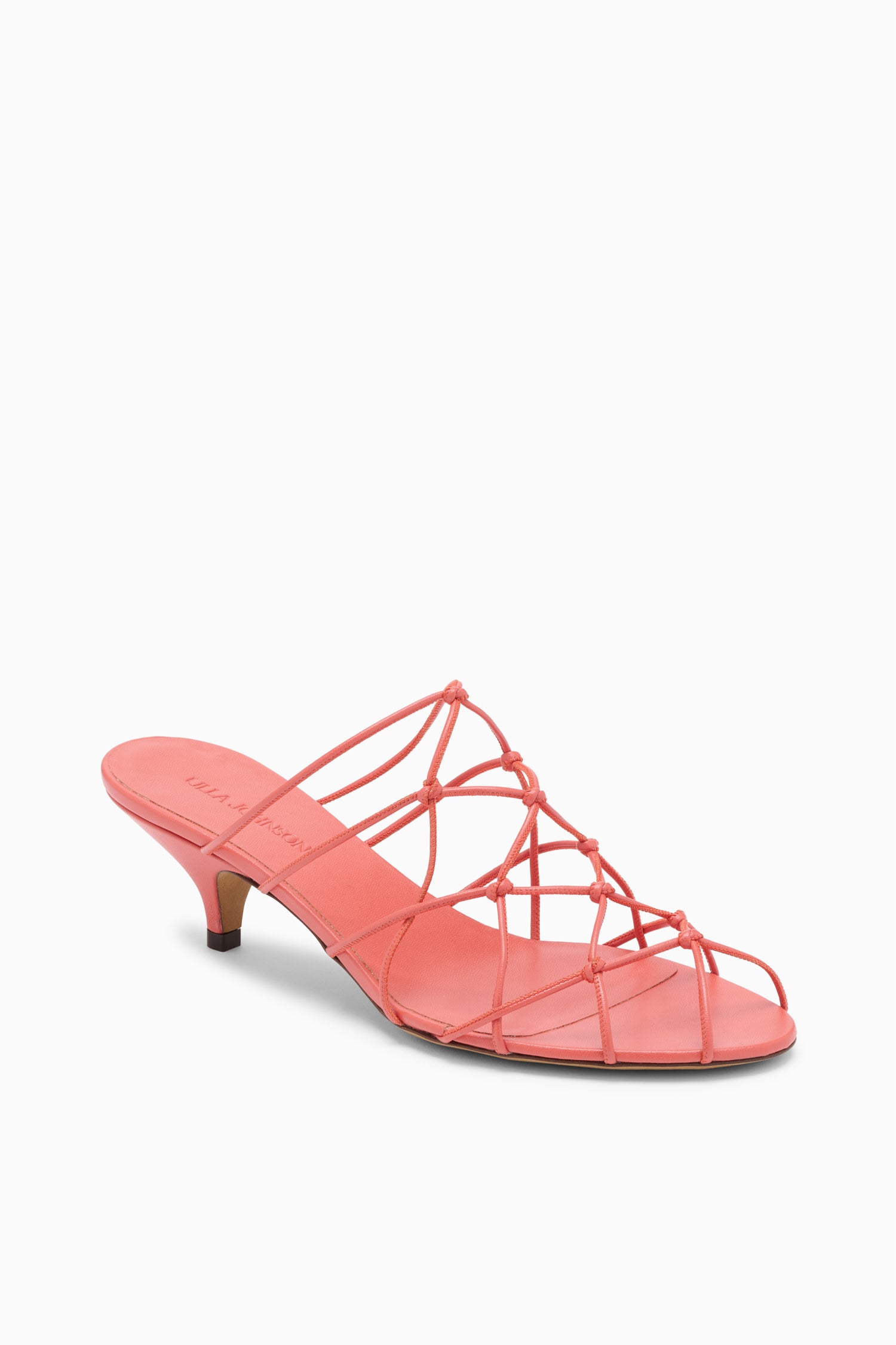 Ulla Johnson Colette PF261003 sandales Crimson talon 50mm