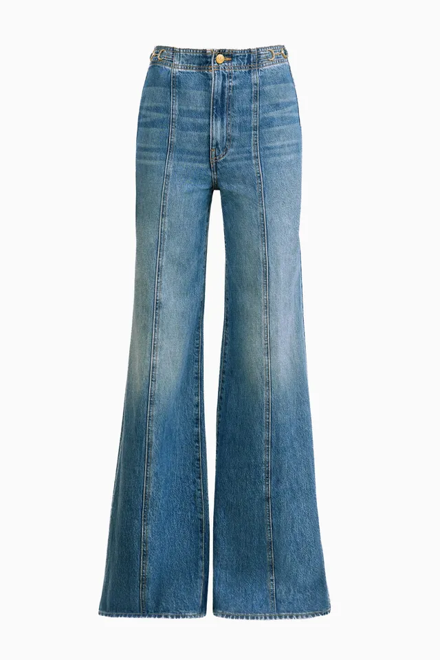 Ulla Johnson Delphine jean flare danube indigo
