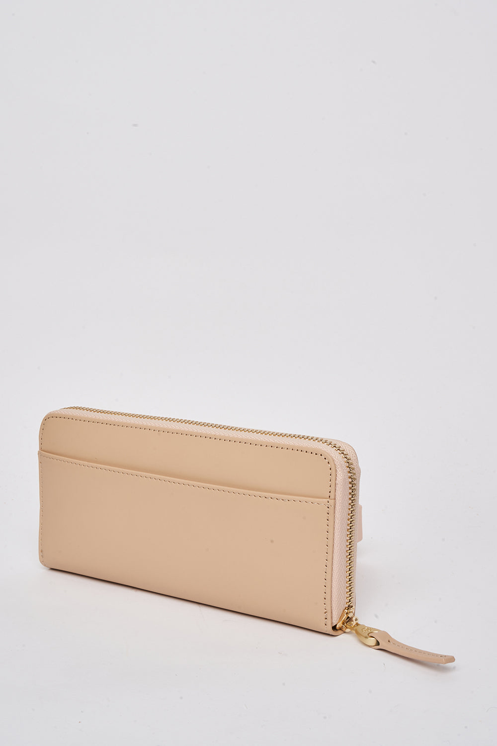 PAUL & JOE Portefeuille cuir imprimé chat beige violet TU