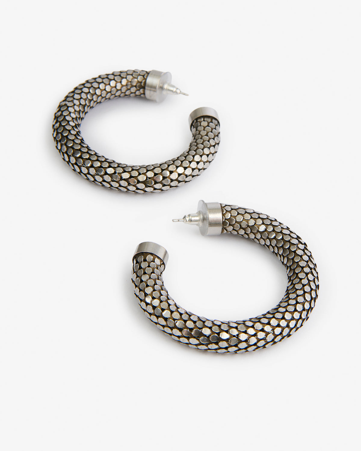 Isabel Marant Gaia boucles d'oreilles créoles argent