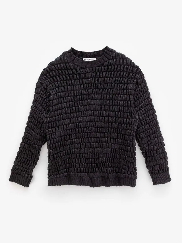 Ester Manas Ruched Wool Sweater pull XS/S