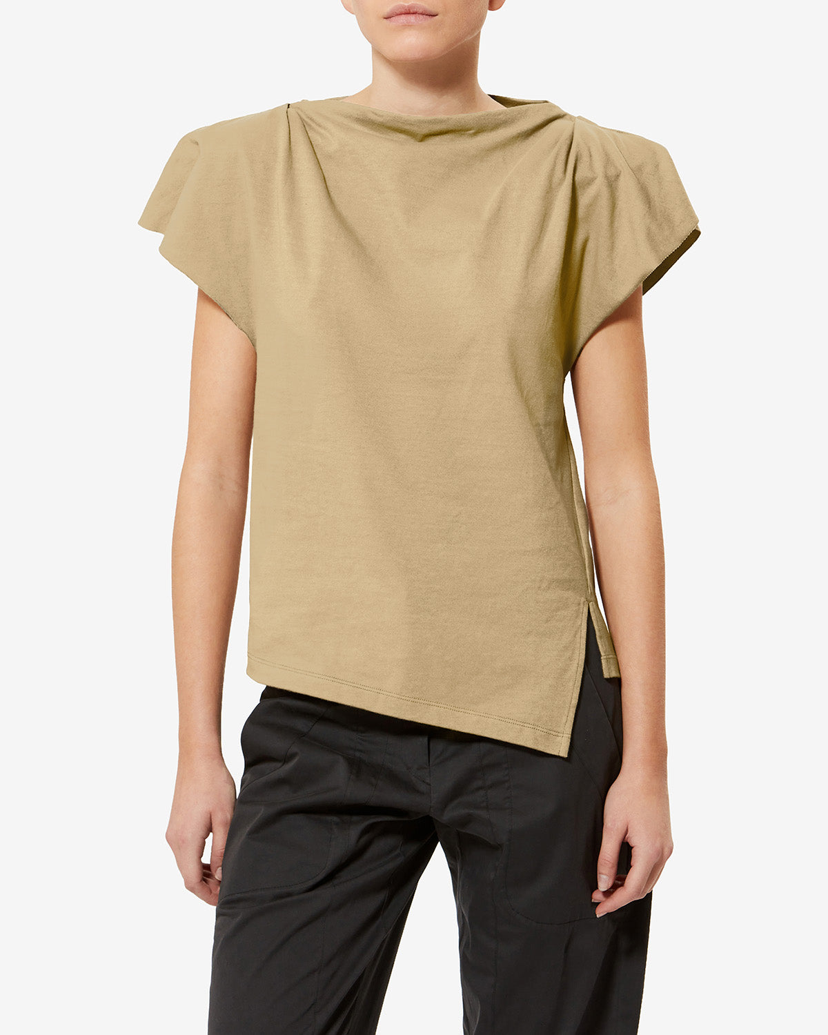 Isabel Marant Sebani t-shirt coton bronze