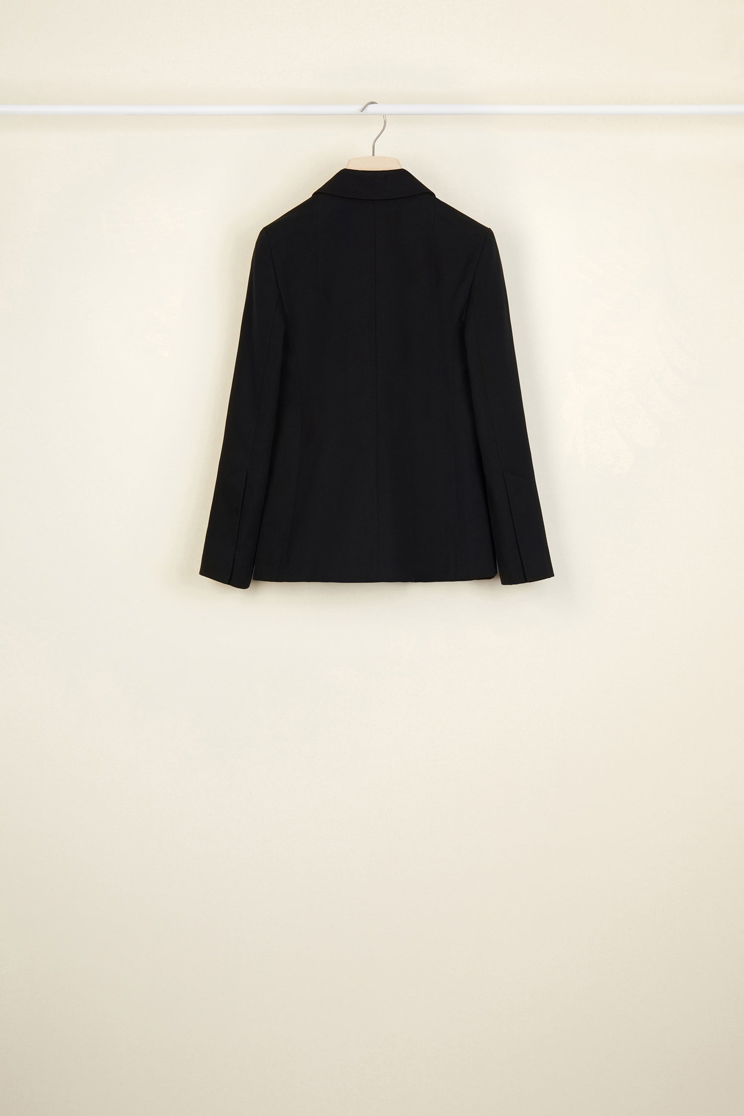 Patou JA005 veste safari cropped noire coton