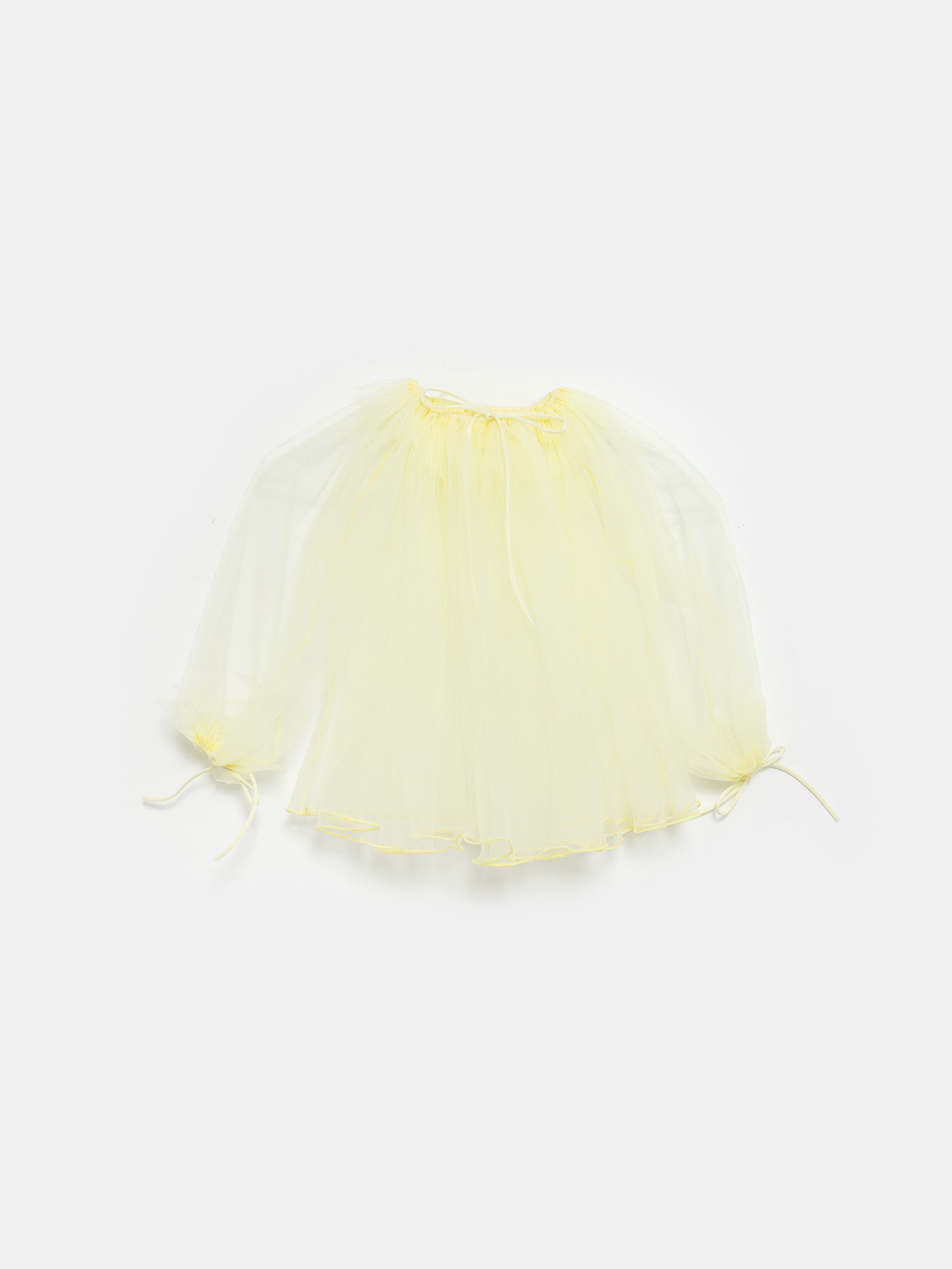 Ester Manas Mini Manas Mimosa Maxi Gathered Blouse blouse jaune