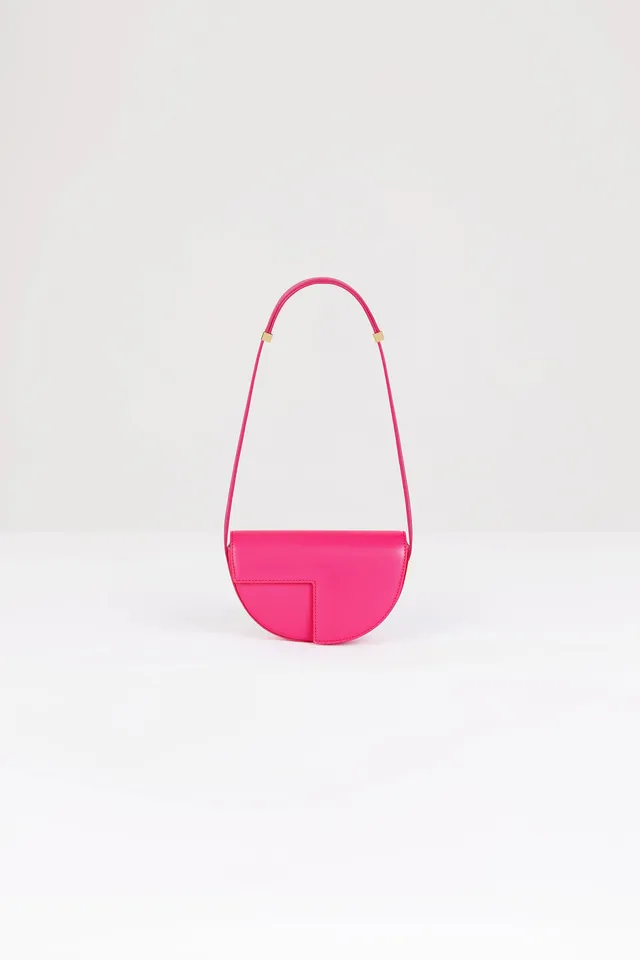 Patou Le Petit Patou BA003 sac cuir fuchsia 20 cm TU