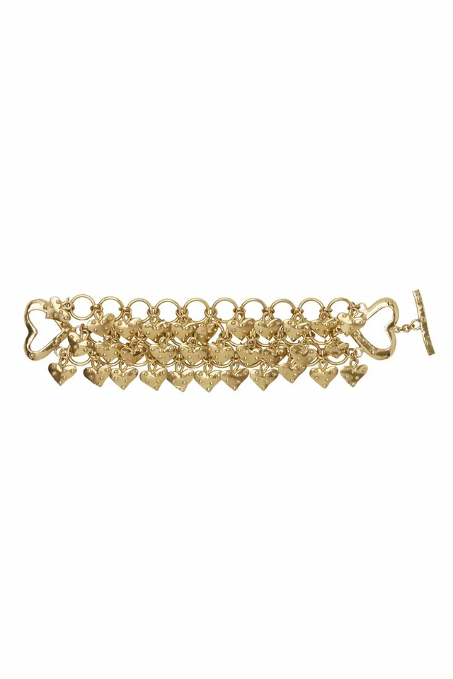 Alemais Accessories Atomic Linked bracelet cœur OS